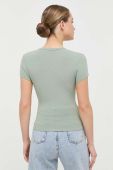 Футболка Guess жіноча колір зелений (3328765)