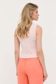 Топ Guess жіночий колір рожевий півгольф