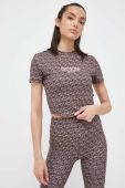 Футболка Guess жіноча колір коричневий (3328831)