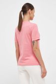 Бавовняна футболка Guess колір рожевий (3366926)