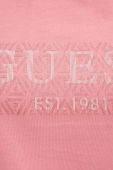 Бавовняна футболка Guess колір рожевий (3366926)