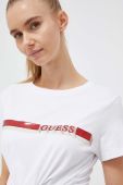 Бавовняна футболка Guess колір білий (3333318)
