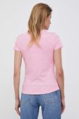 Бавовняна футболка Tommy Hilfiger колір рожевий (3328866)