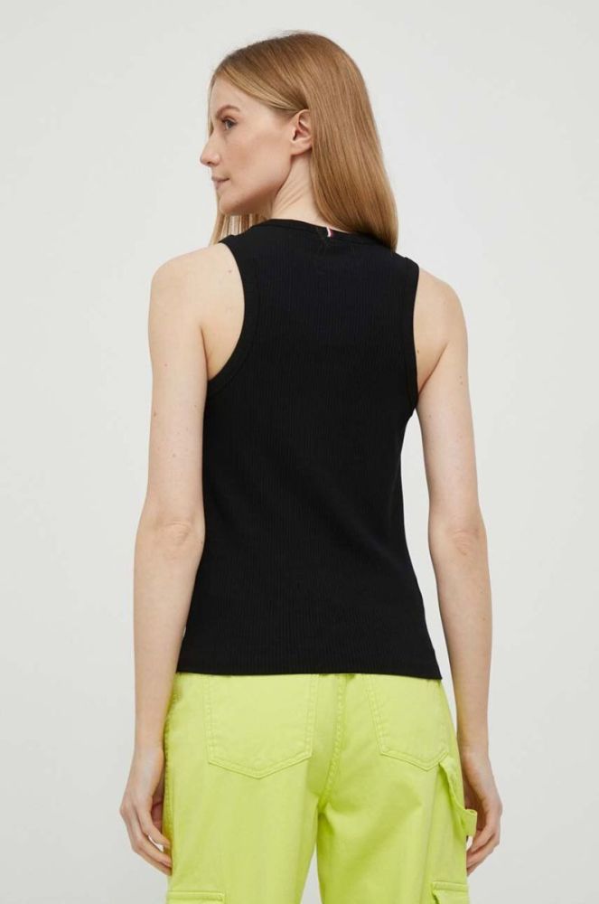 Топ Tommy Hilfiger жіночий колір чорний (3269329) фото 3