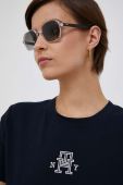 Бавовняна футболка Tommy Hilfiger колір синій (3288251)