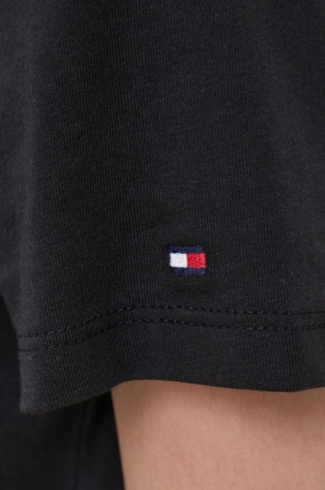 Бавовняна футболка Tommy Hilfiger колір чорний (3411989) фото 5