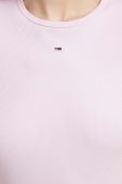 Футболка Tommy Jeans жіноча колір рожевий (3377005)