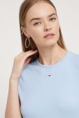 Футболка Tommy Jeans жіноча колір блакитний (3377020)
