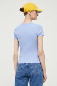 Футболка Tommy Jeans жіноча колір блакитний (3281980)