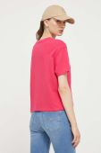 Футболка Tommy Jeans жіночий колір рожевий (3435190)