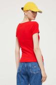 Футболка Tommy Jeans жіноча колір червоний (3284316)