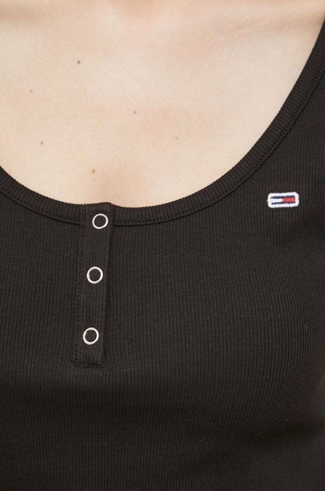 Футболка Tommy Jeans жіноча колір чорний (3284311) фото 5