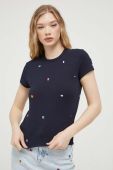 Футболка Tommy Jeans жіноча колір синій