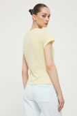 Футболка Tommy Jeans жіноча колір жовтий (3333222)