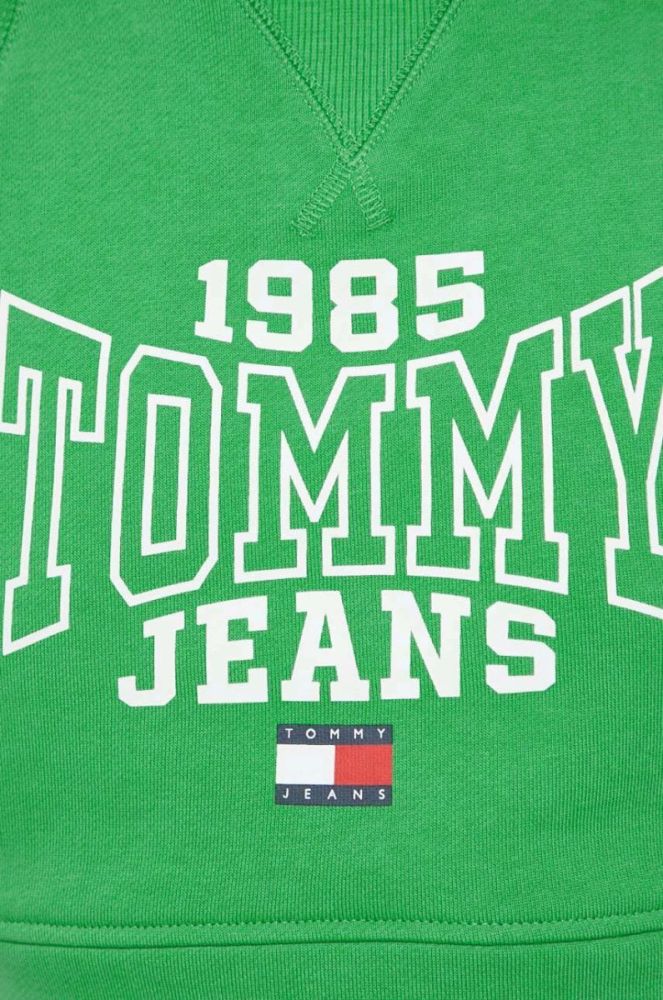Топ Tommy Jeans жіночий колір зелений (3282006) фото 5