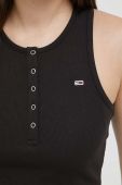 Топ Tommy Jeans жіночий колір чорний (3274592)