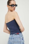 Топ Tommy Jeans жіночий колір синій (3366952)