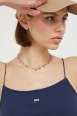 Топ Tommy Jeans жіночий колір синій (3260140)