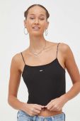 Топ Tommy Jeans жіночий колір чорний (3600144)