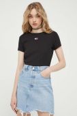Футболка Tommy Jeans жіноча колір чорний (3274602)