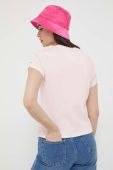 Футболка Tommy Jeans жіноча колір рожевий (3284341)