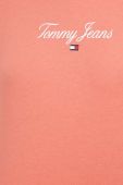 Футболка Tommy Jeans жіноча колір помаранчевий
