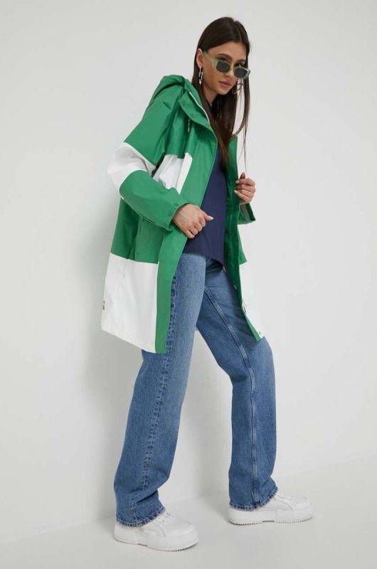 Бавовняна футболка Tommy Jeans колір синій (3276846) фото 2