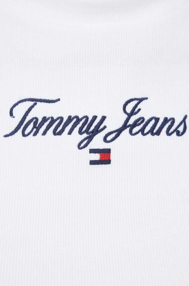 Футболка Tommy Jeans жіноча колір білий (3260164) фото 4