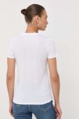 Бавовняна футболка BOSS колір білий (3373678)
