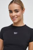 Футболка Reebok Classic жіночий колір чорний (3576104)