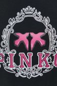 Бавовняна футболка Pinko колір чорний (3447700)