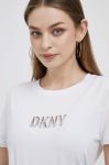 Футболка Dkny жіноча колір білий (3297182)