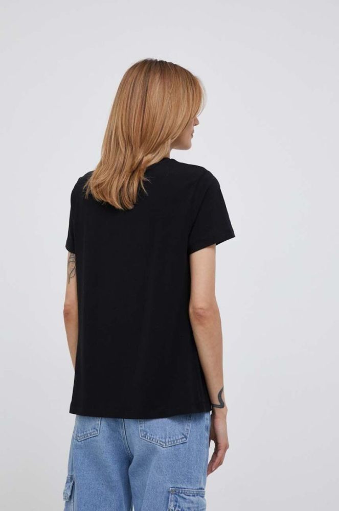 Футболка Dkny жіноча колір чорний (3297178) фото 3