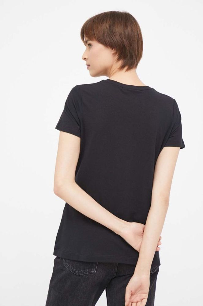 Футболка Dkny жіноча колір чорний (3354604) фото 3