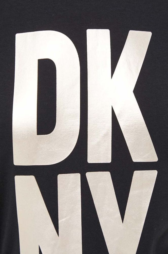 Футболка Dkny жіноча колір чорний (3354604) фото 5