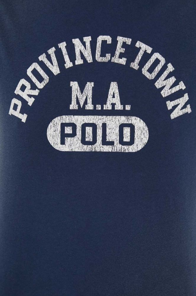 Бавовняна футболка Polo Ralph Lauren колір синій (3389456) фото 5