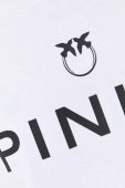 Бавовняна футболка Pinko колір білий (3447709)