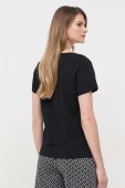 Бавовняна футболка Pinko колір чорний (3447721)