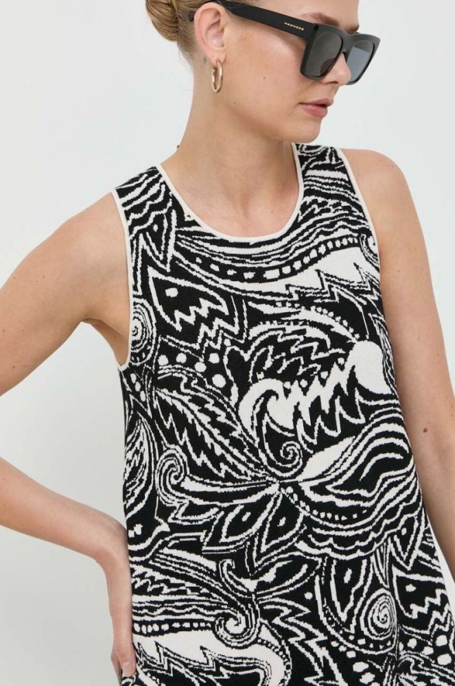 Топ Weekend Max Mara жіночий колір чорний (3404883) фото 5