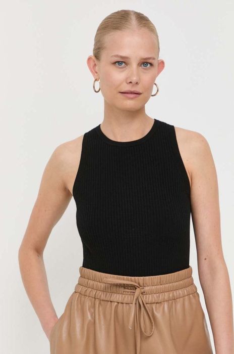 Топ Weekend Max Mara жіночий колір чорний (3404889)