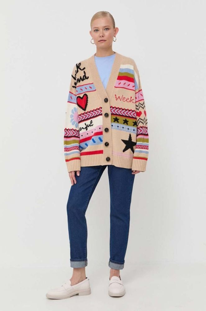 Бавовняна футболка Weekend Max Mara колір блакитний фото 2
