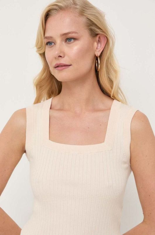Топ Max Mara Leisure жіночий колір бежевий