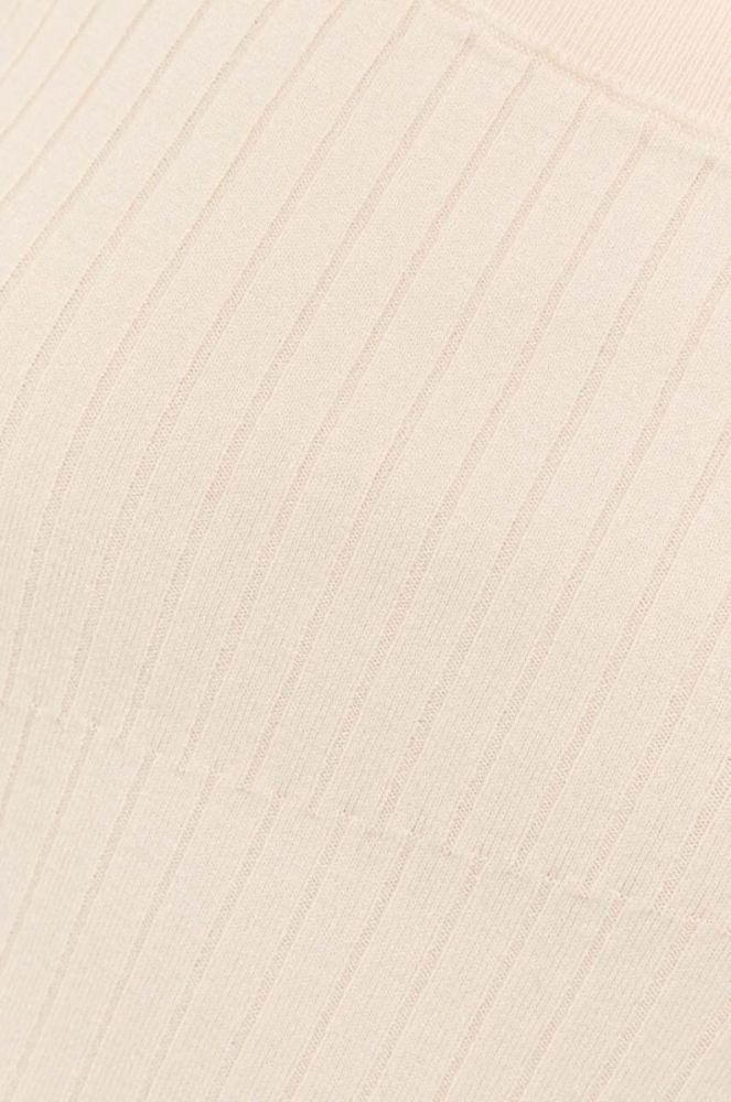 Топ Max Mara Leisure жіночий колір бежевий фото 5