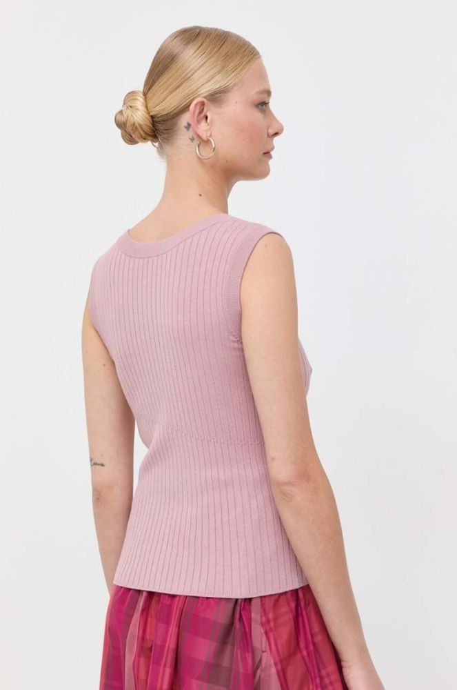 Топ Max Mara Leisure жіночий колір рожевий фото 3