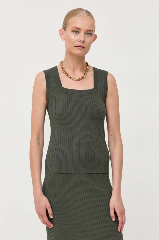 Топ Max Mara Leisure жіночий колір зелений фото 4