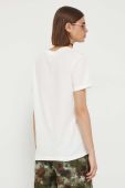 Бавовняна футболка Roxy колір білий (3404959)
