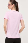 Бавовняна футболка Karl Lagerfeld колір рожевий (3349204)