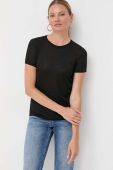 Футболка Patrizia Pepe жіноча колір чорний (3386423)