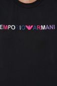 Бавовняна футболка Emporio Armani колір чорний (3487054)