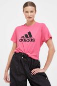 Футболка adidas жіноча колір рожевий